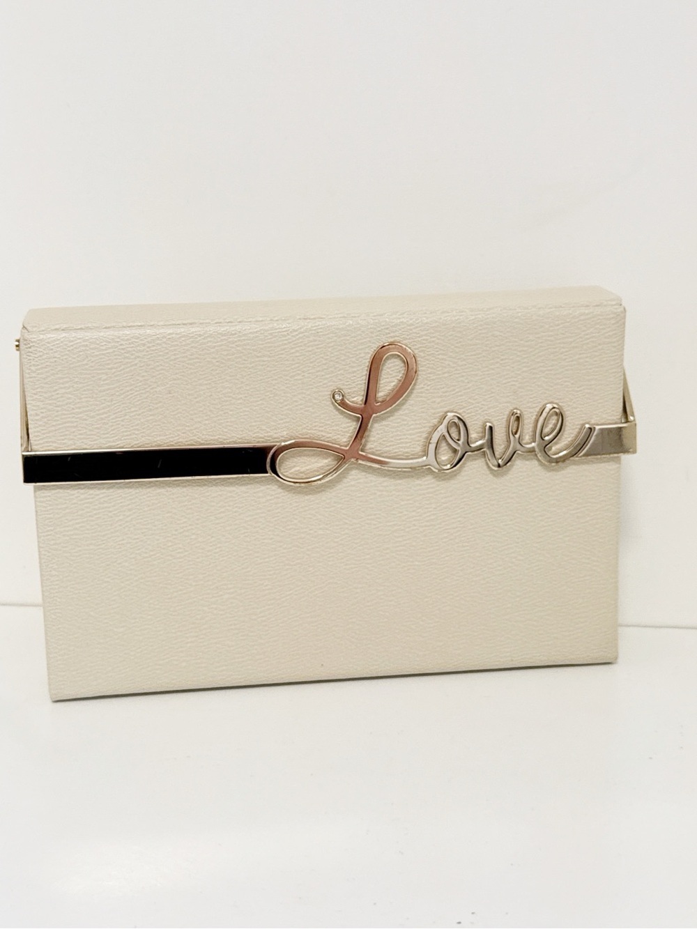 CHARLOTTE OLYMPIA
Love Vanina Leather Clutch Box In Off White - Picture 2 of 13